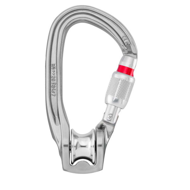 Moschettone Carrucola in alluminio Rollclip Z Petzl