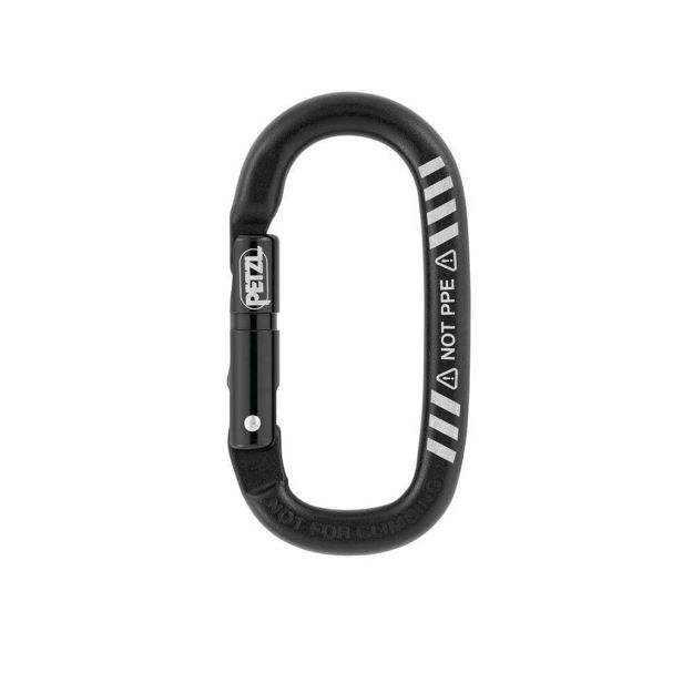 Moschettone Mino Petzl chiusura semplice - fronte