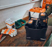 Box Open Porta batterie AP aperto - leggero e pratico