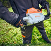 Tosasiepi HSA 100 Stihl - sistema antivibrante
