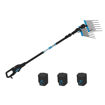 Abbacchiatore Elettrico Alice Star Plug-In Campagnola + 3 x Batterie EP2150 5Ah 21,6 V