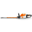 Tagliasiepe HSA140T Stihl a batteria per applicazioni professionali con dentatura fitta e battute rapide