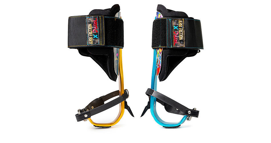 Nouveaux Crampons Alu Plus Distel feat Arbfiction. Édition Limitée!