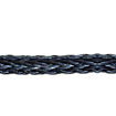 Treccia cava PYTHON Nera 14 MM 3.5 TONN PLAM