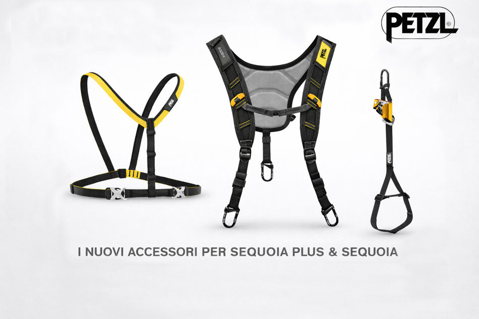 I nuovi Accessori Petzl per Imbracatura Sequoia PLUS e Sequoia