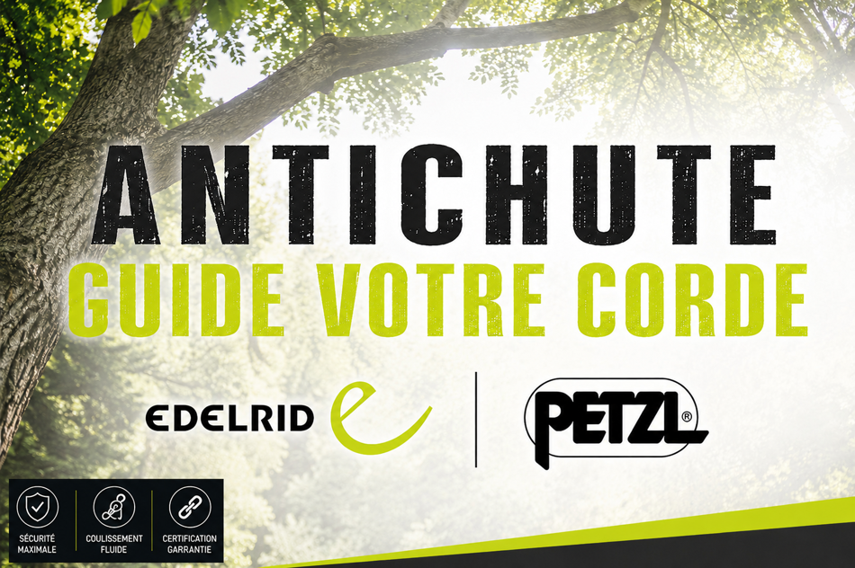 PROMOTION ACTIVE sur les antichutes guidés sur corde
