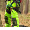 Pantalone Breatheflex Pro Vented Lime Arbortec - per impiego professionale